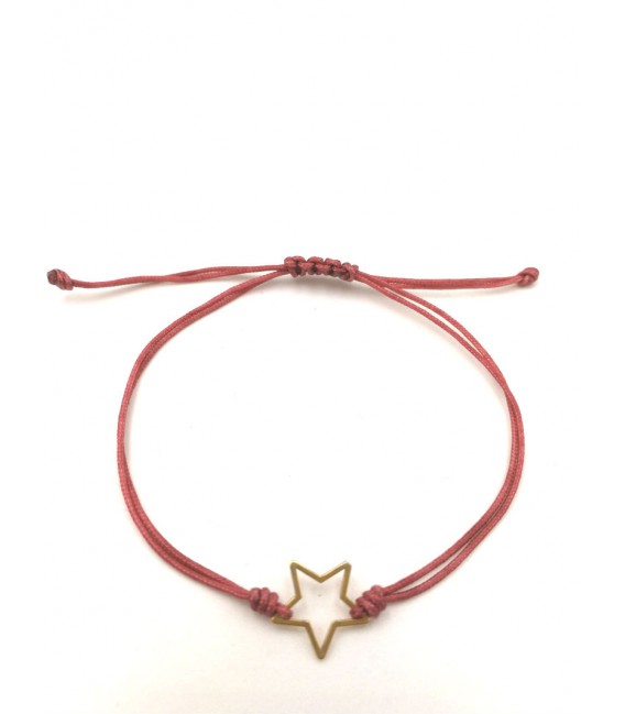 Pulsera silueta estrella