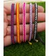 Pulsera macramé colores