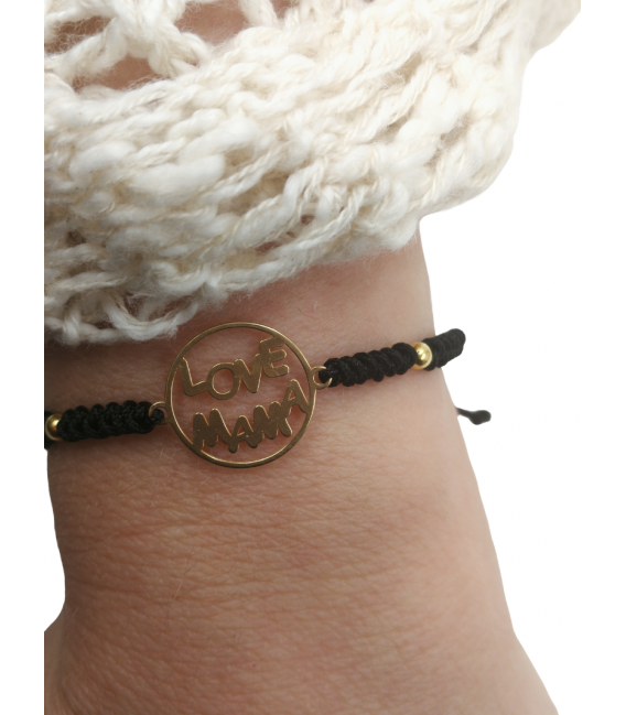 Pulsera LOVE MAMA nudo serpiente